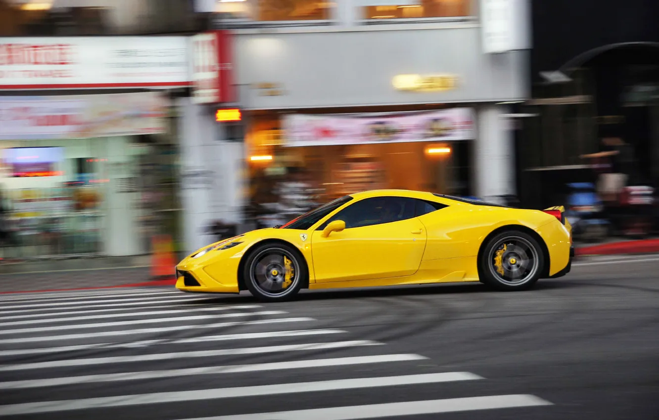 Photo wallpaper car, Ferrari, Supercar
