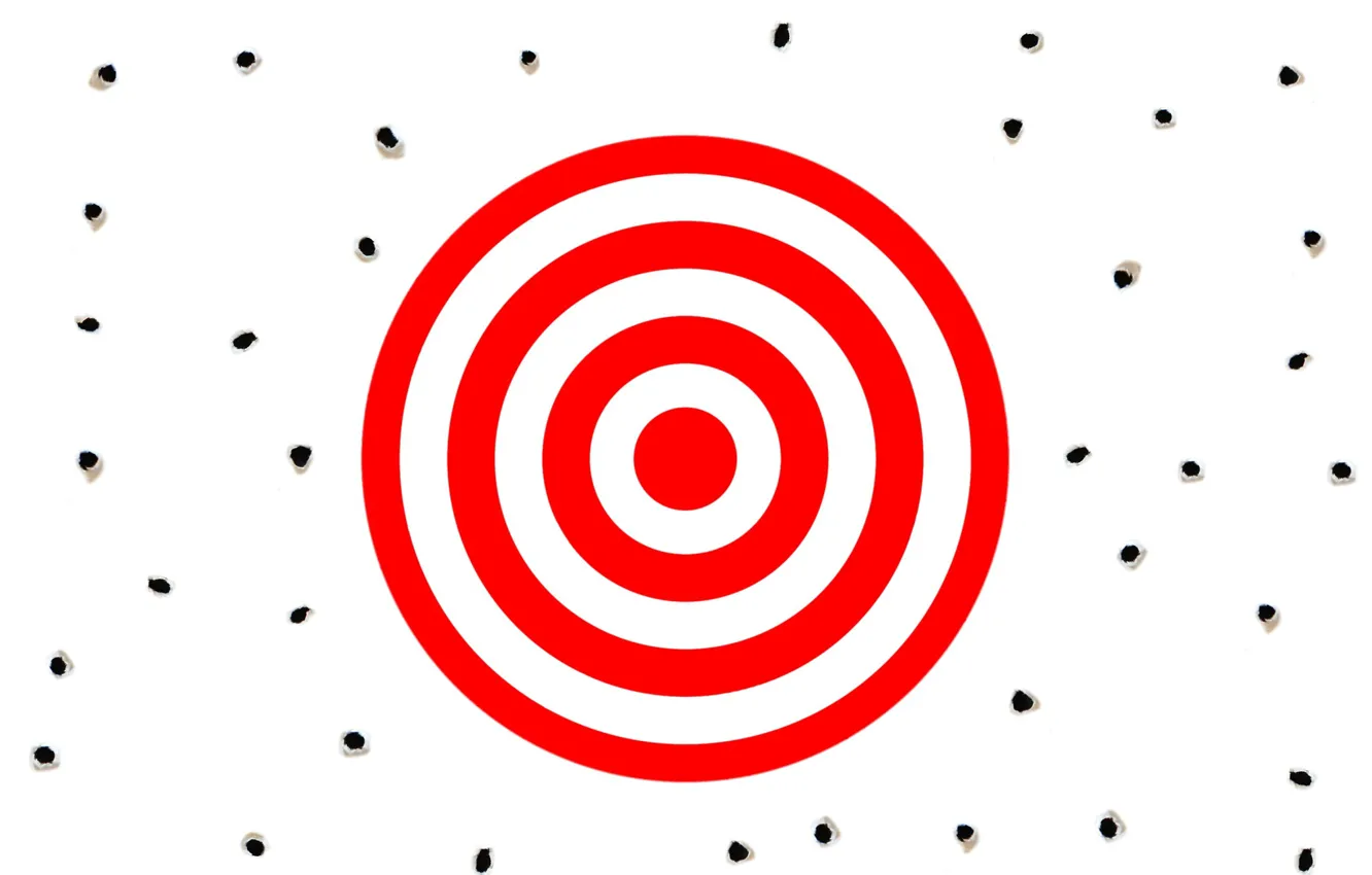 Photo wallpaper shooting, target, accuracy