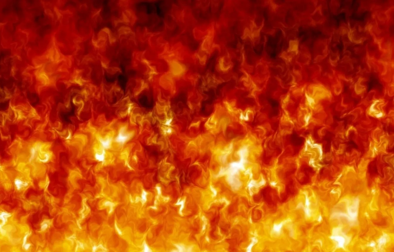 Photo wallpaper fire, flame, heat