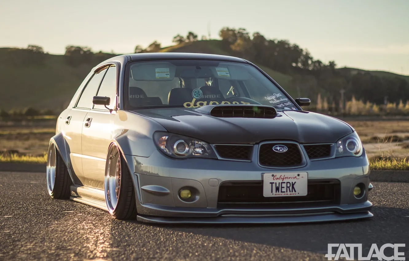 Photo wallpaper Subaru, Impreza, WRX, Japan, STI, tuning, power, Turbo