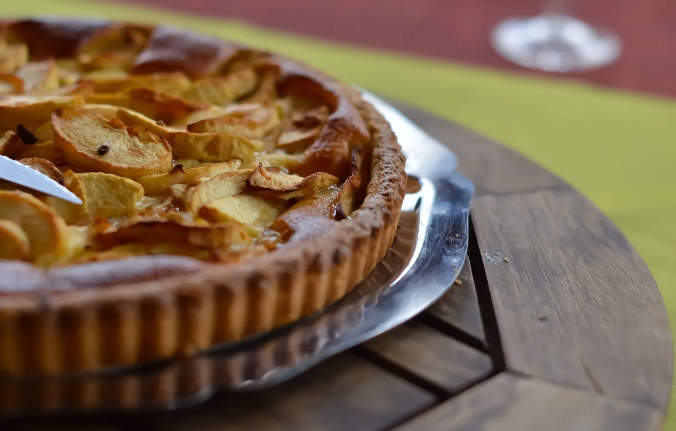 Photo wallpaper apples, pie, cakes