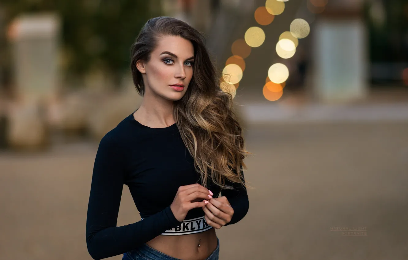 Photo wallpaper look, girl, face, pose, background, girl, beautiful, beautiful girl