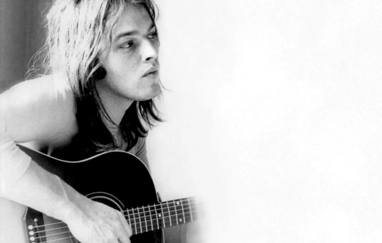 Photo wallpaper guitar, Pink Floyd, David Gilmour