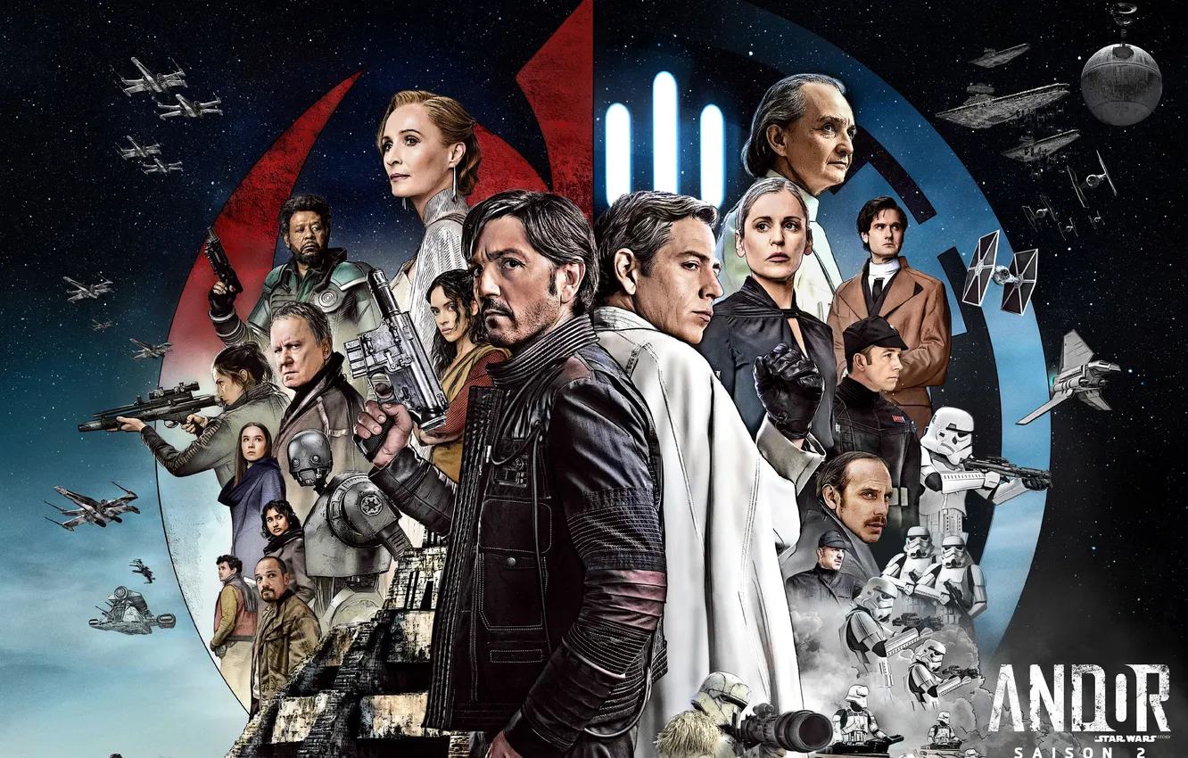 Photo wallpaper fiction, Star Wars, art, the series, poster, characters, Diego Luna, Diego Luna