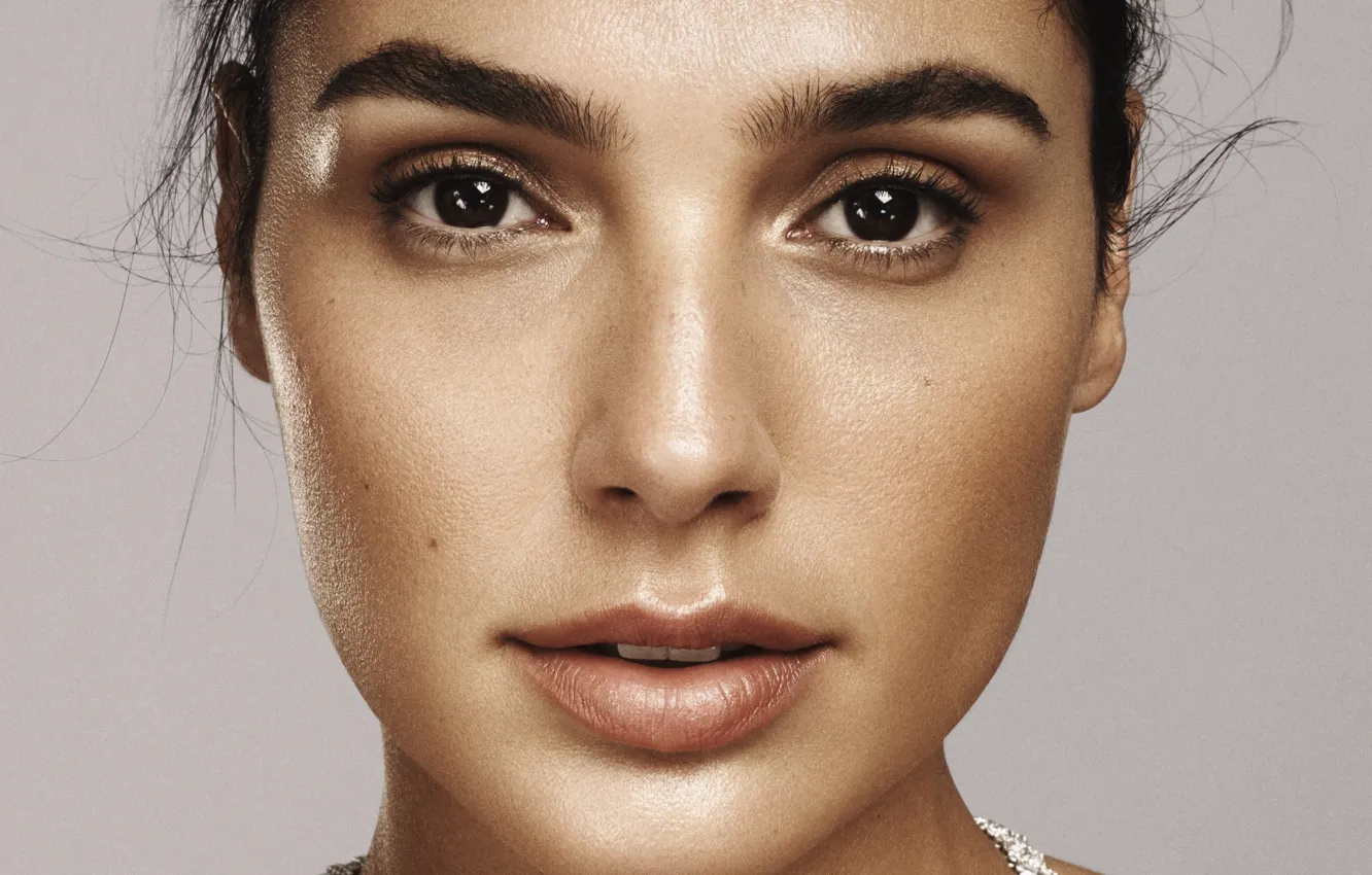 Photo wallpaper face, portrait, actress, celebrity, Gal Gadot