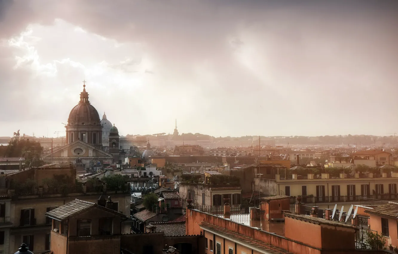 Photo wallpaper the city, background, Vatican