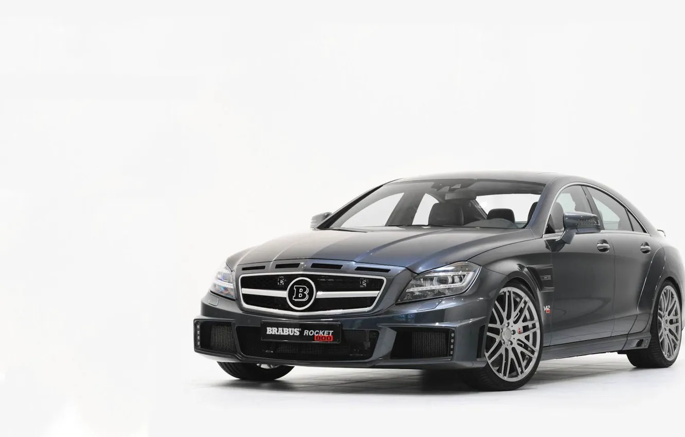 Photo wallpaper mercedes, BRABUS, gelding, v12, 800, Rocket, cool