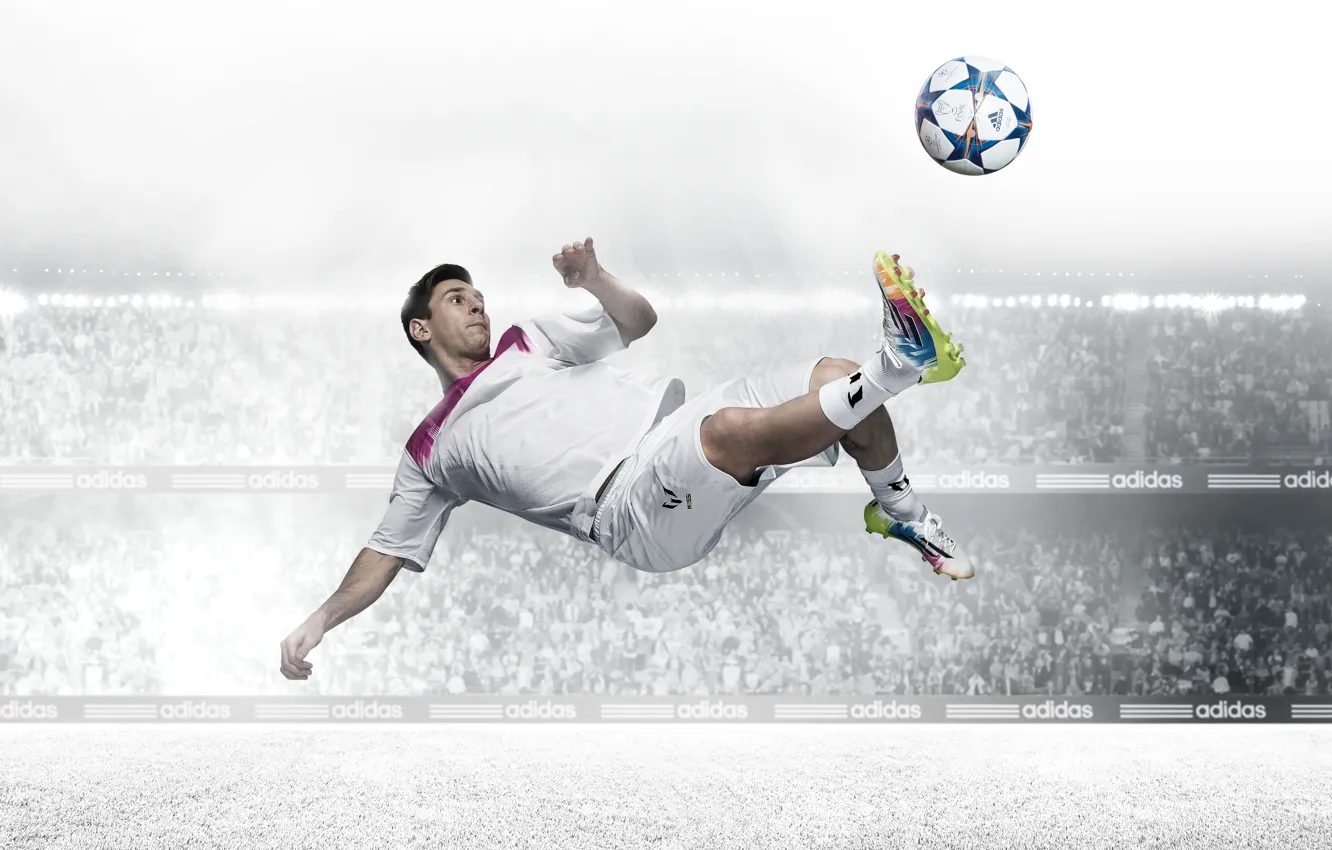 Photo wallpaper background, Wallpaper, the ball, power, blow, form, Spain, Barcelona