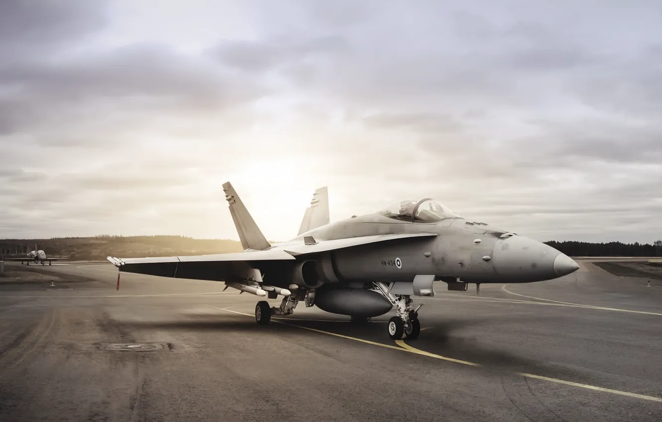 Photo wallpaper weapons, the plane, FA-18 Hornet