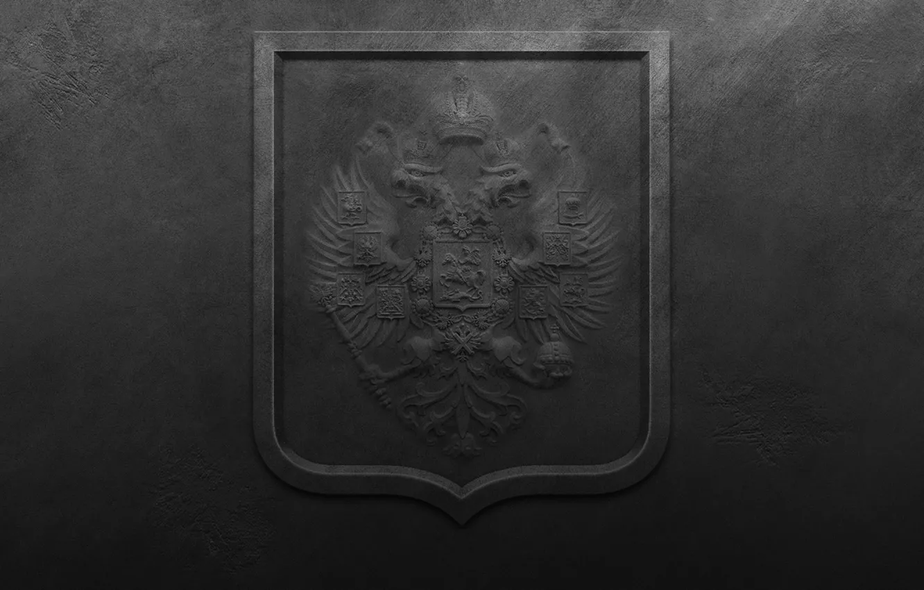 Photo wallpaper metal, Russia, coat of arms, Imperial