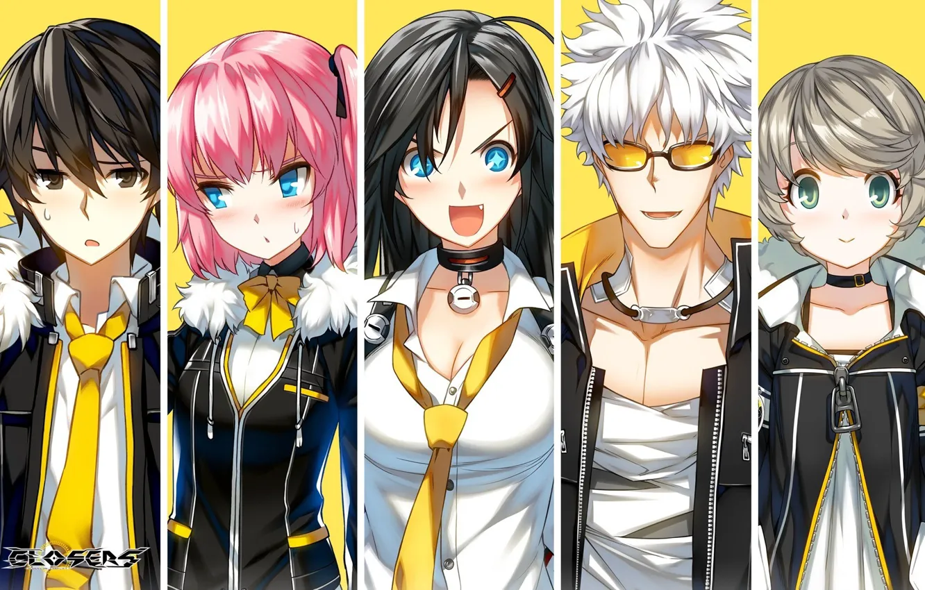 Photo wallpaper collage, the game, characters, Closers