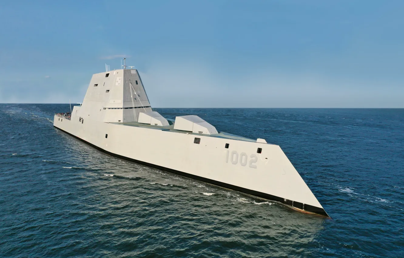 Photo wallpaper destroyer, USS Lyndon B. Johnson, DDG-1002