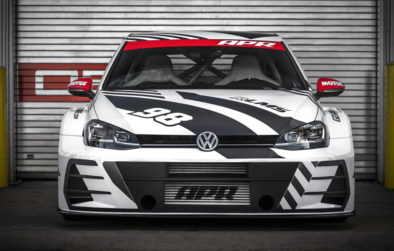 Photo wallpaper Volkswagen, golf, 2018, APR, SEMA 2018, RLMS