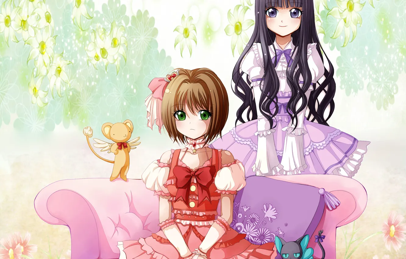 Photo wallpaper Sakura, Cardcaptor Sakura, Kerber, Tamoe