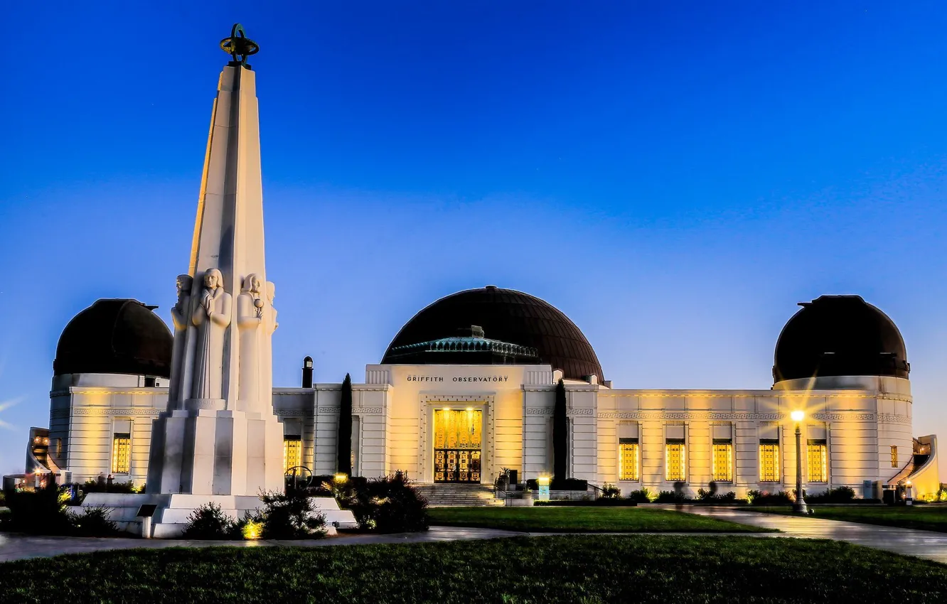 Photo wallpaper Los Angeles, Los Angeles, Observatoriegatan, Griffith_observatory