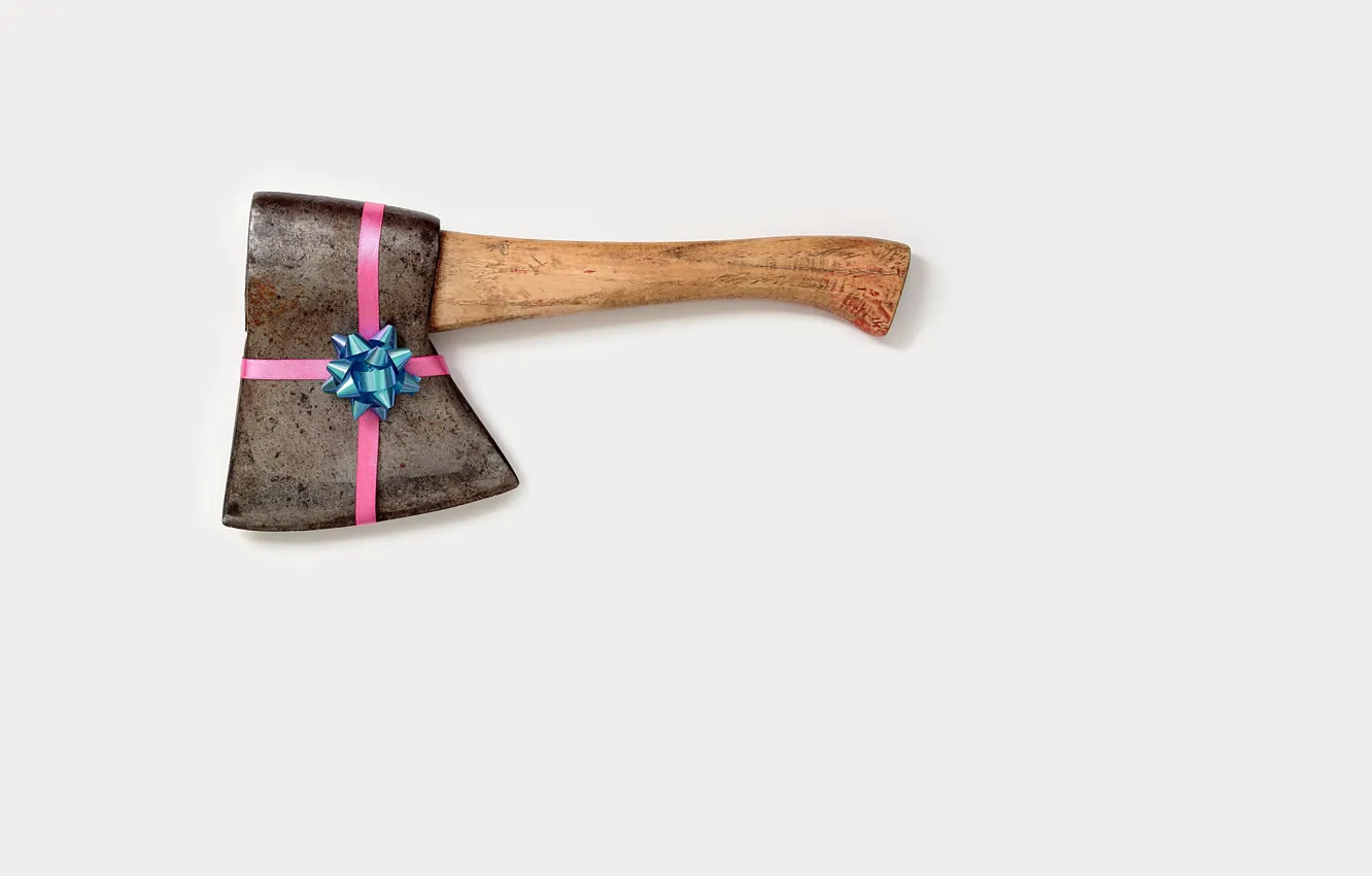 Photo wallpaper background, gift, axe