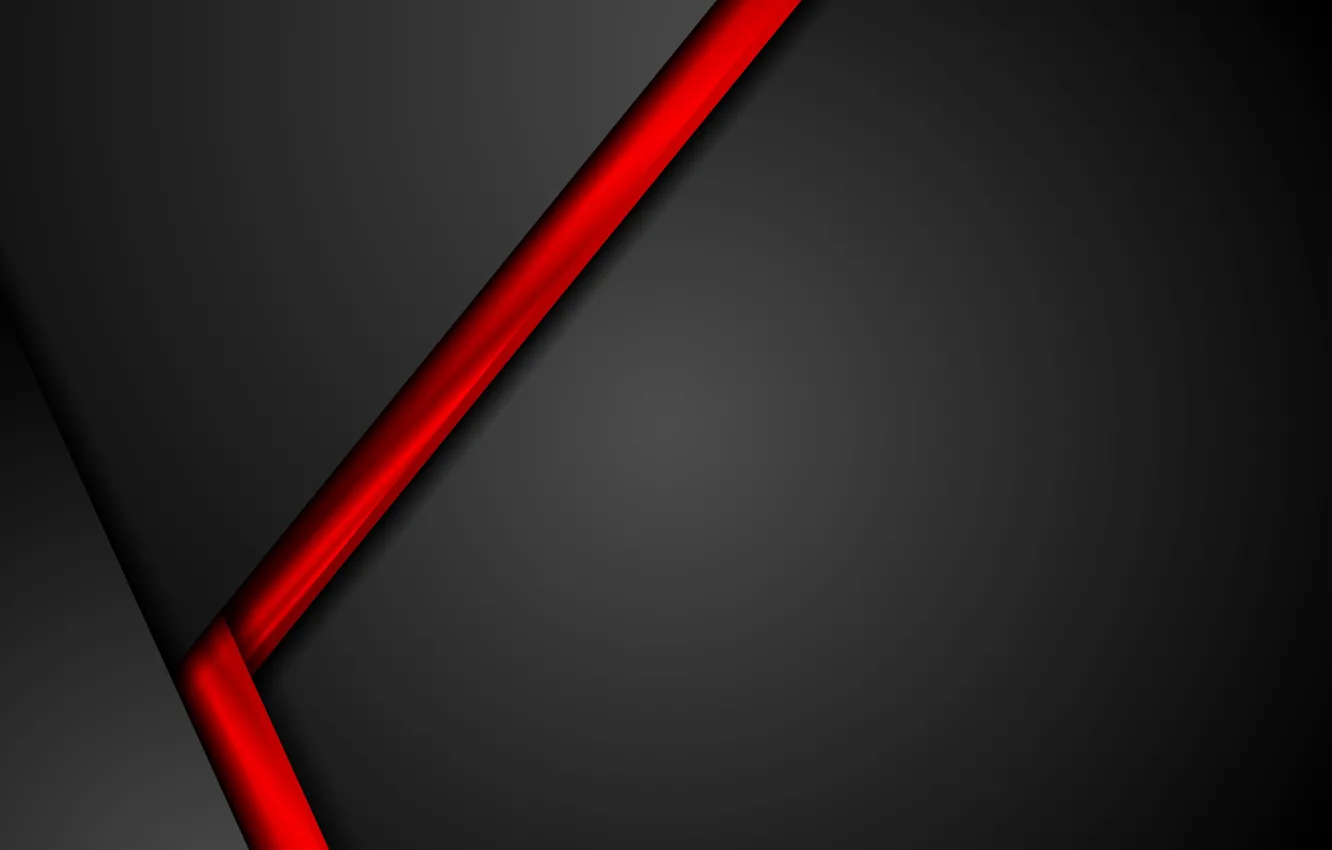 Photo wallpaper abstract, red, black, design, color, material, vector art