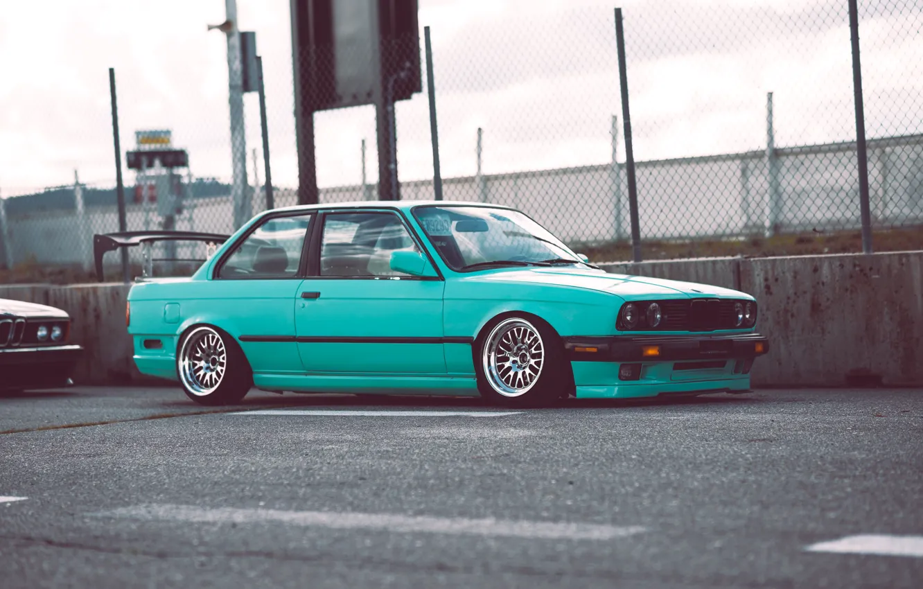 Photo wallpaper BMW, Coupe, E30, BMW M3, Road, BMW E30, M3 E30