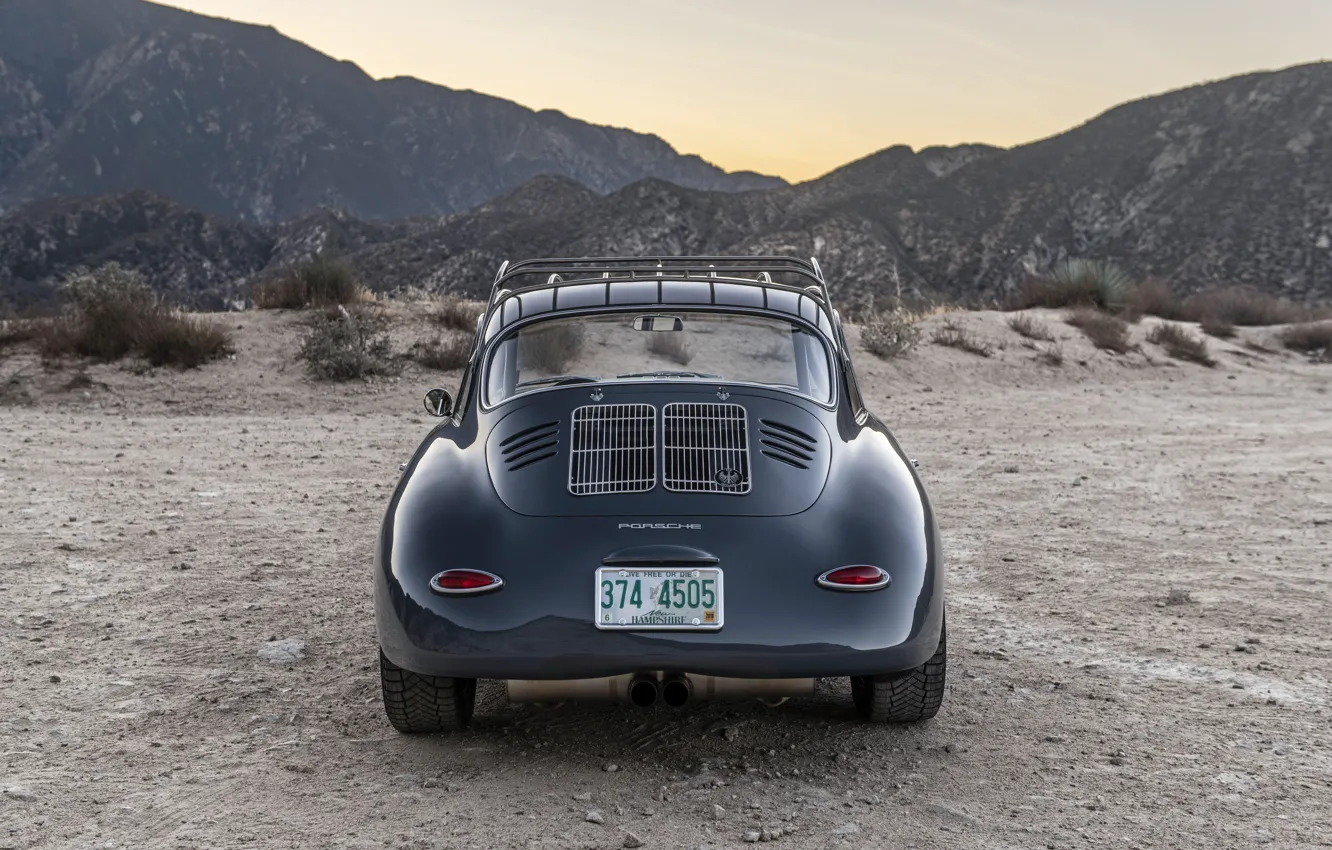 Photo wallpaper Porsche, rear, 356, Porsche 356, Emory Motosports, C4S Allrad