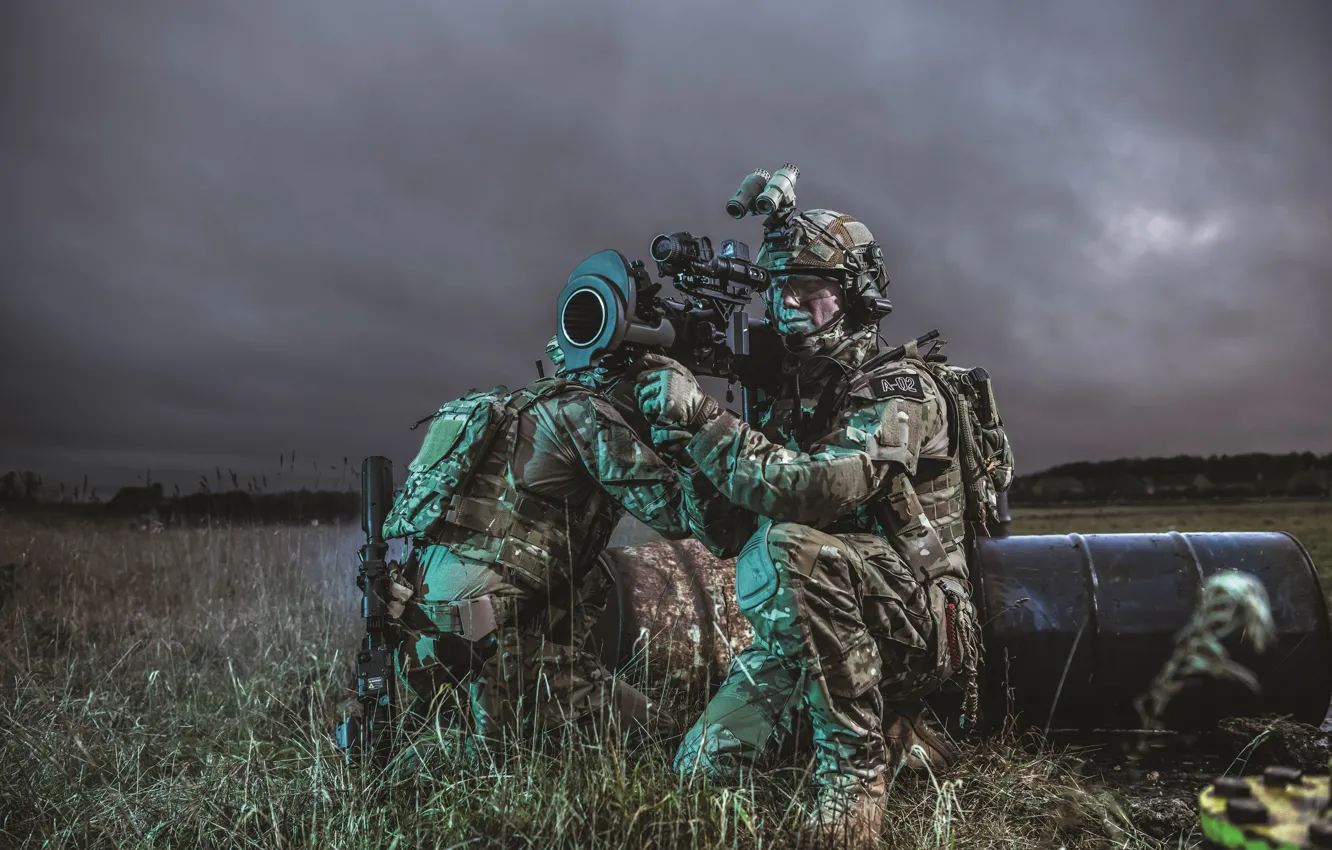 Photo wallpaper soldiers, anti-tank weapons, You CAN, Anti-tank weapon, Carl Gustaf, Carl Gustav, Carl Gustafs weapons, Swedish …