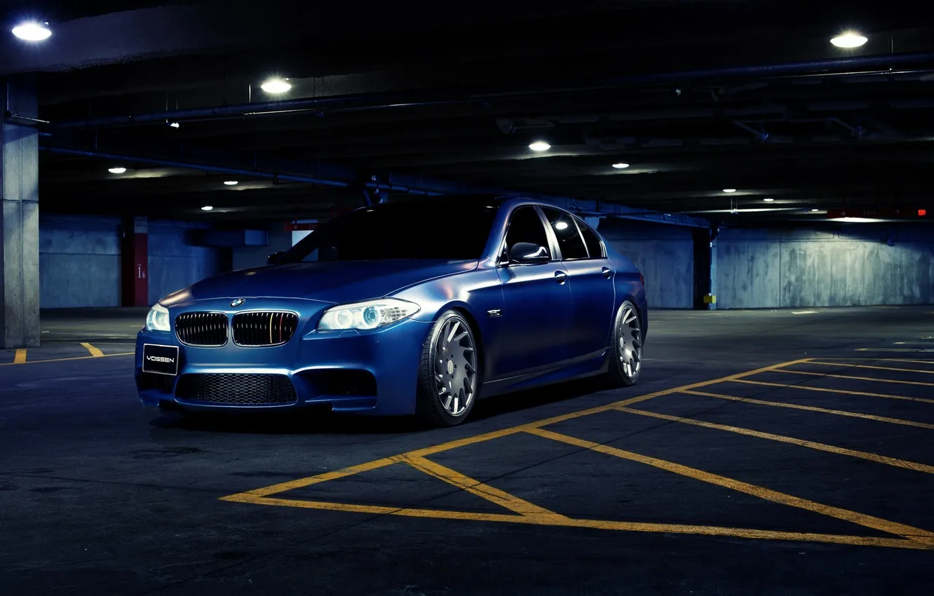 Photo wallpaper BMW, Front, F10, Vossen, Wheels, Edition, Limited, 535i