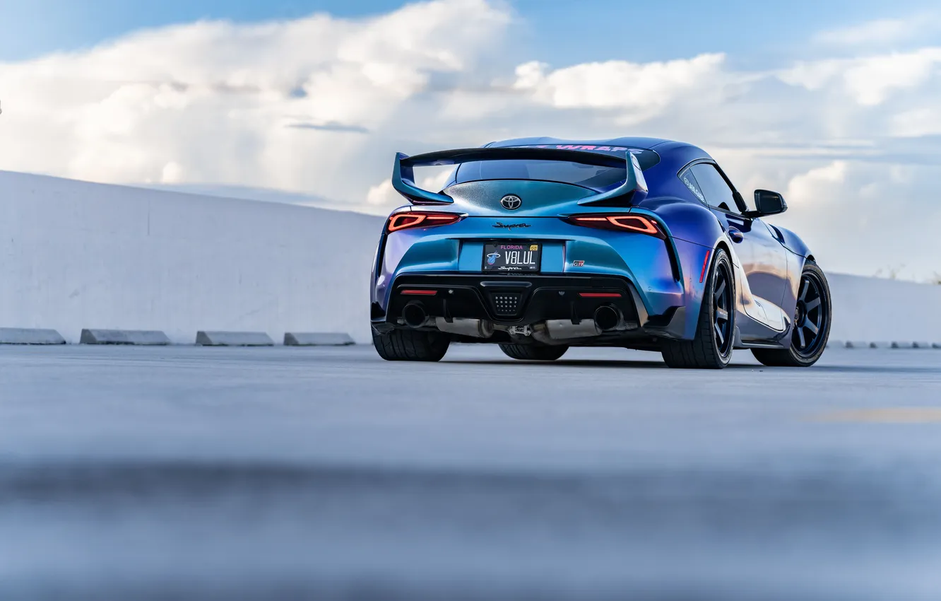 Photo wallpaper Toyota, Supra, Widebody, Liberty Walk