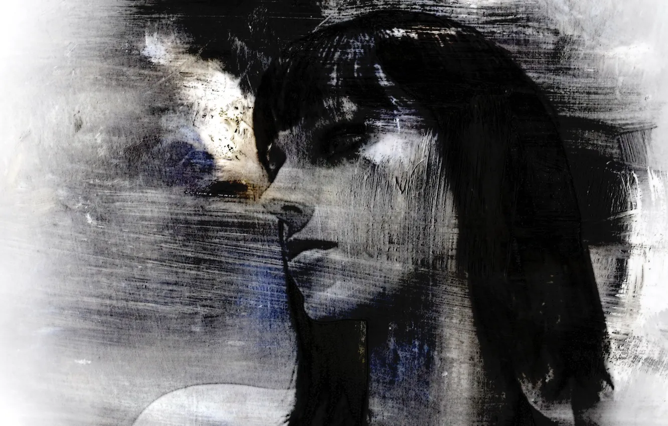 Photo wallpaper style, background, Trash Art