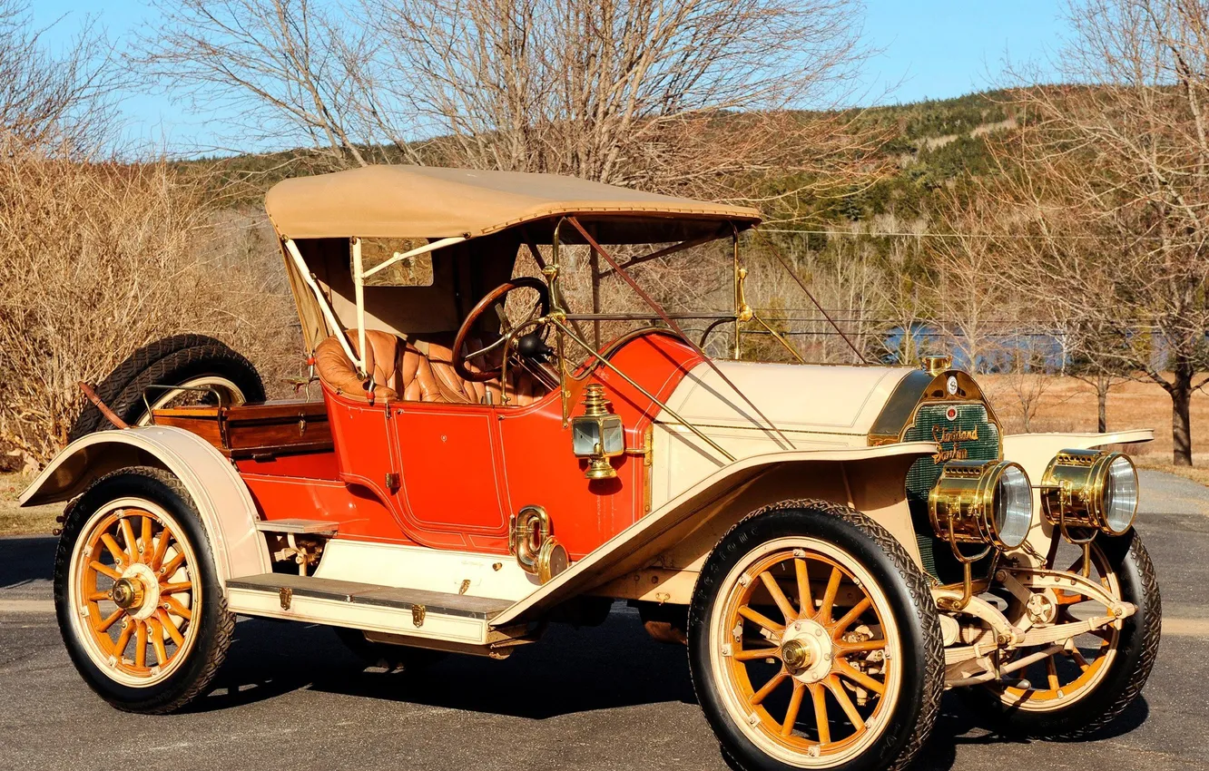 Photo wallpaper roof, wheel, car, classic, chrome, rarity