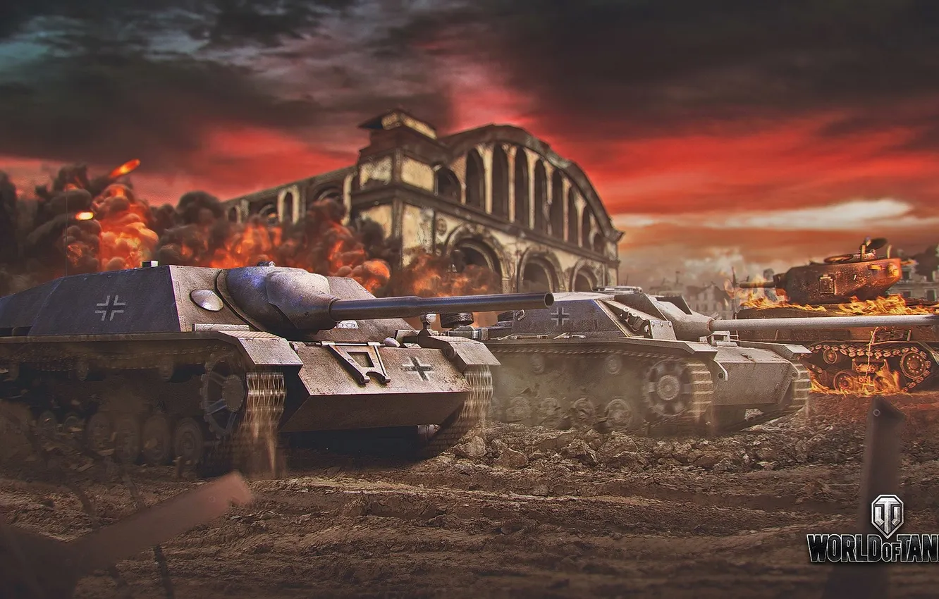 Photo wallpaper Germany, tank, tanks, Germany, WoT, World of tanks, tank, World of Tanks