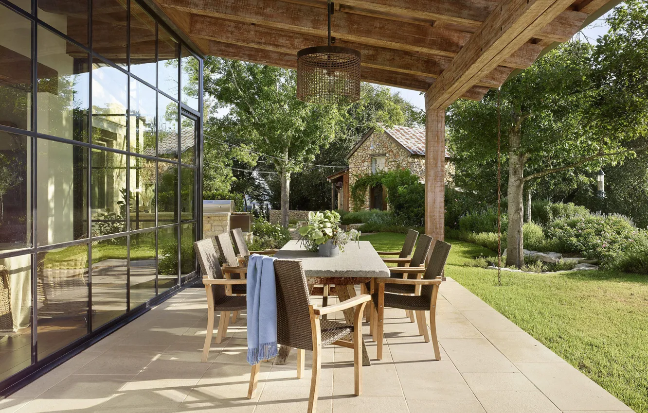 Photo wallpaper design, style, Canada, terrace, Stratford, outdoor dining room, Stratford