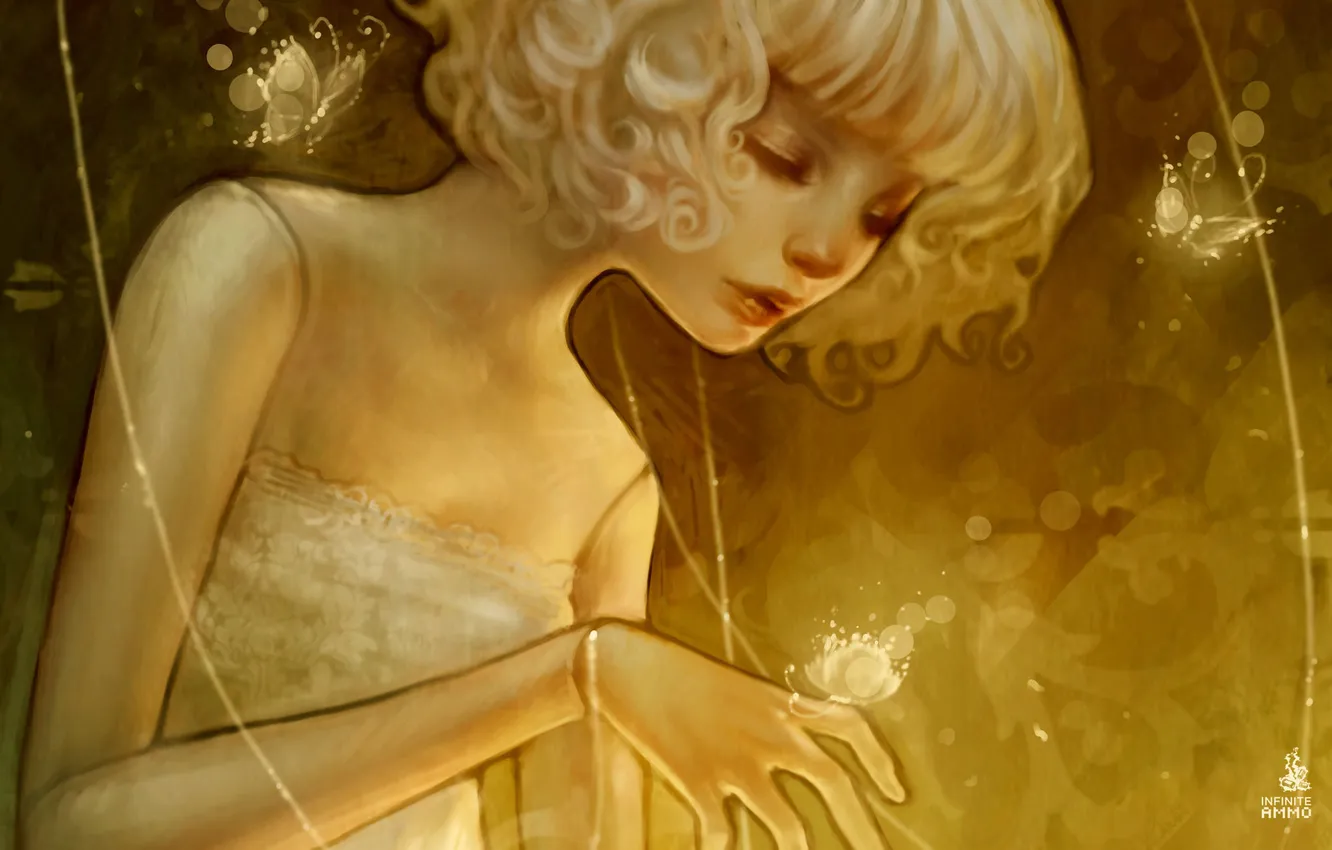 Photo wallpaper girl, puppet, Marian, Alec Holowka