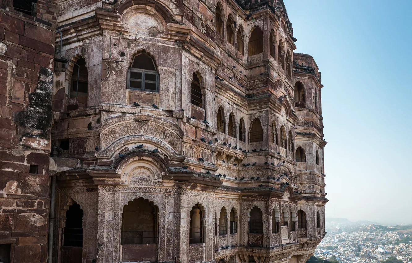 Photo wallpaper India, architecture, architecture, India, Jodhpur, Jodhpur