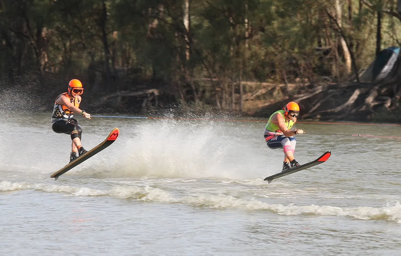 Photo wallpaper race, boat, speed
