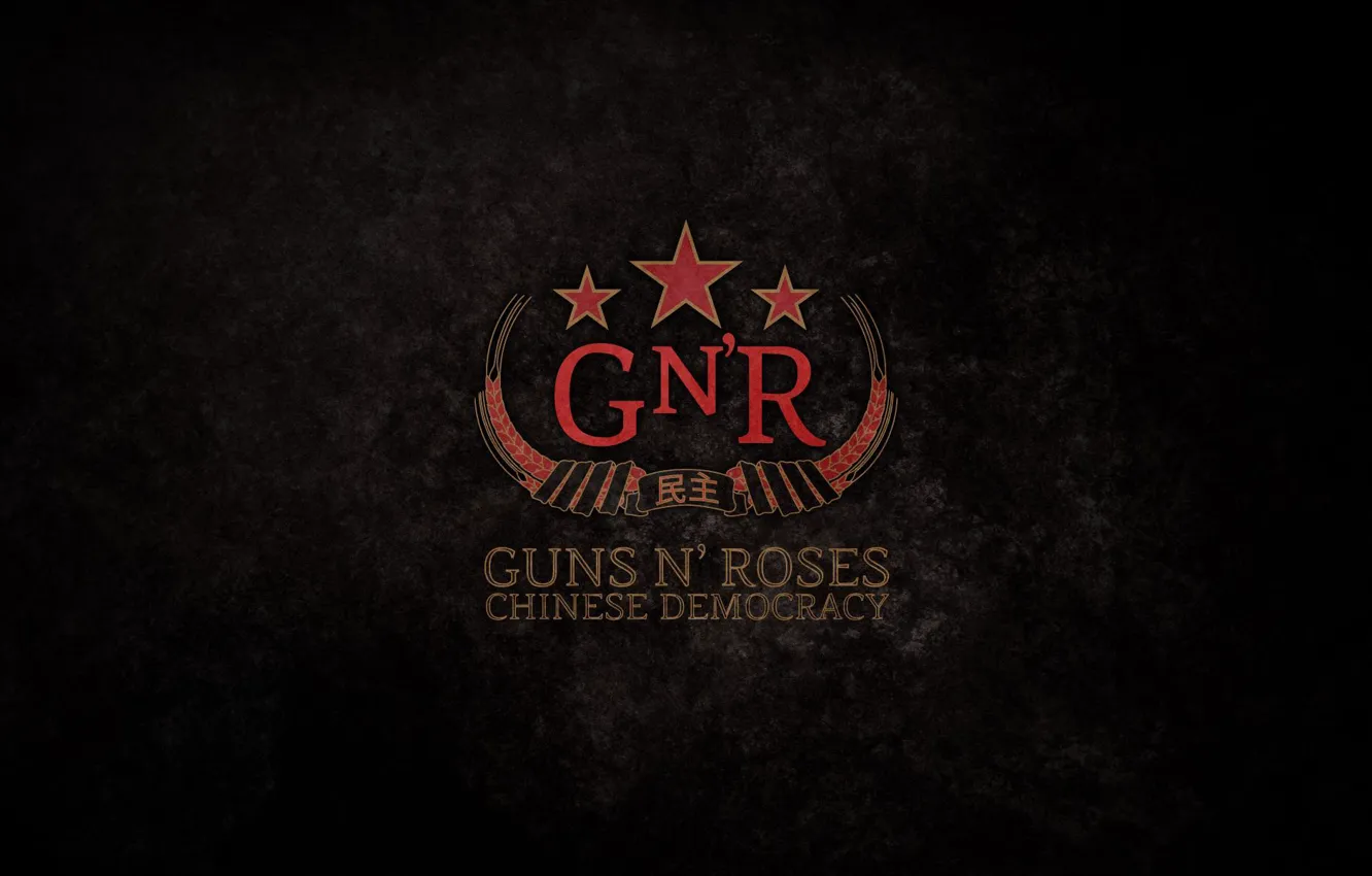 Photo wallpaper Music, Red, Stars, Music, Black, American Rock Band, Guns EN Roses, Guns N’ Roses