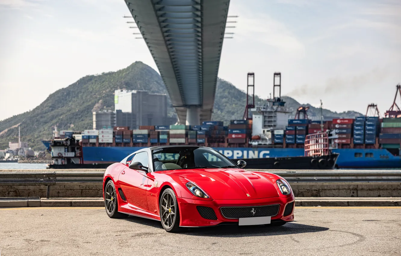 Photo wallpaper Ferrari, 599, Ferrari 599 GTO