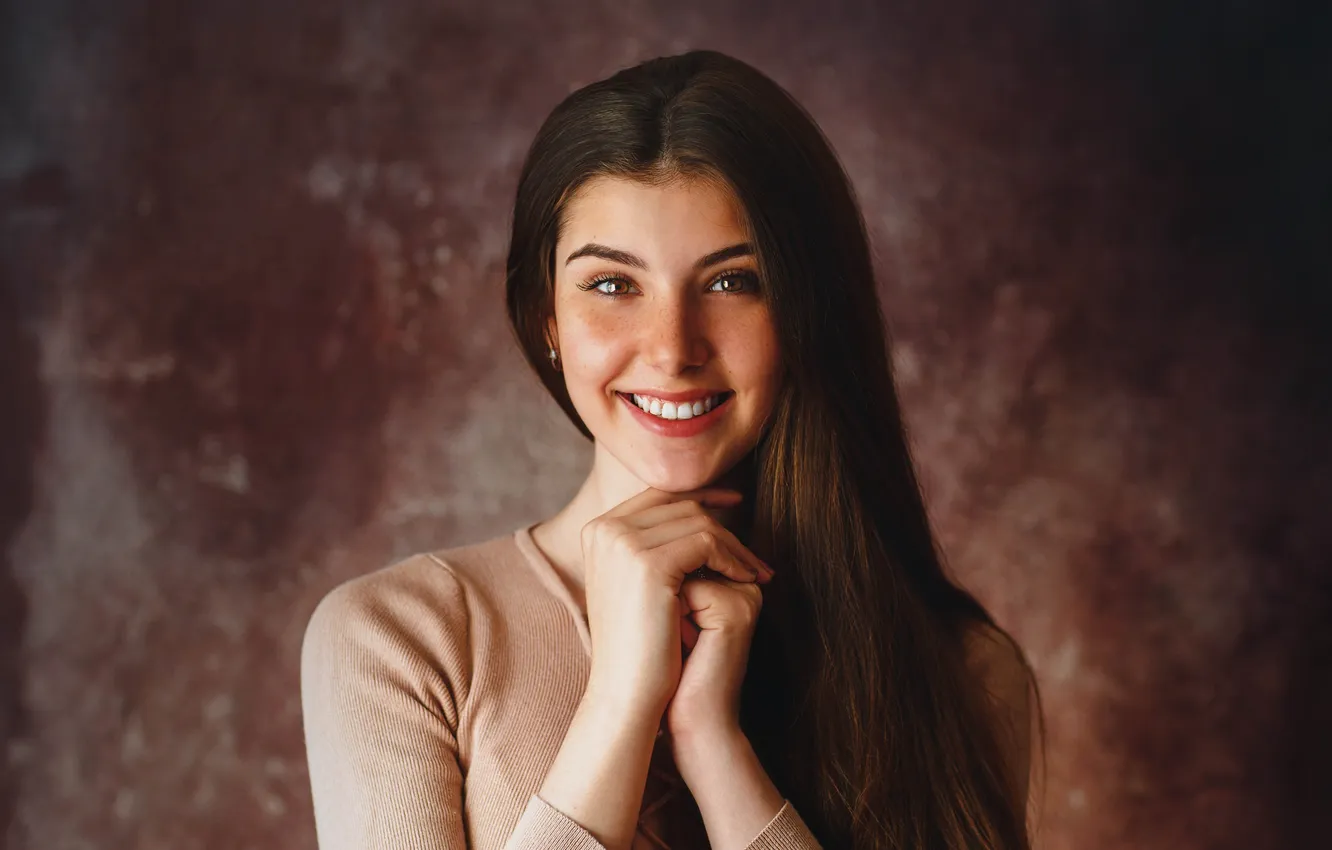 Photo wallpaper girl, smile, Alexey Gilev, Portrait photography