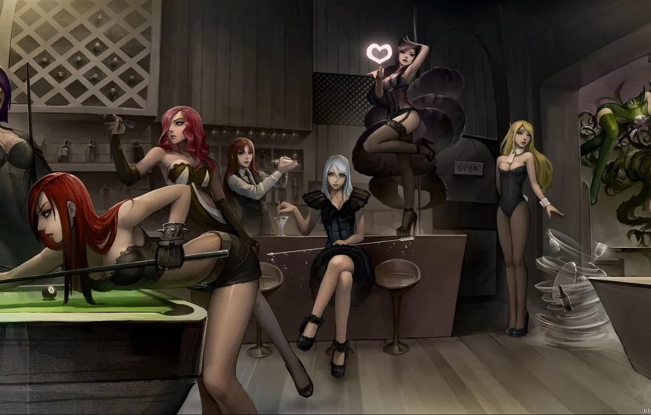 Photo wallpaper girl, anime, art