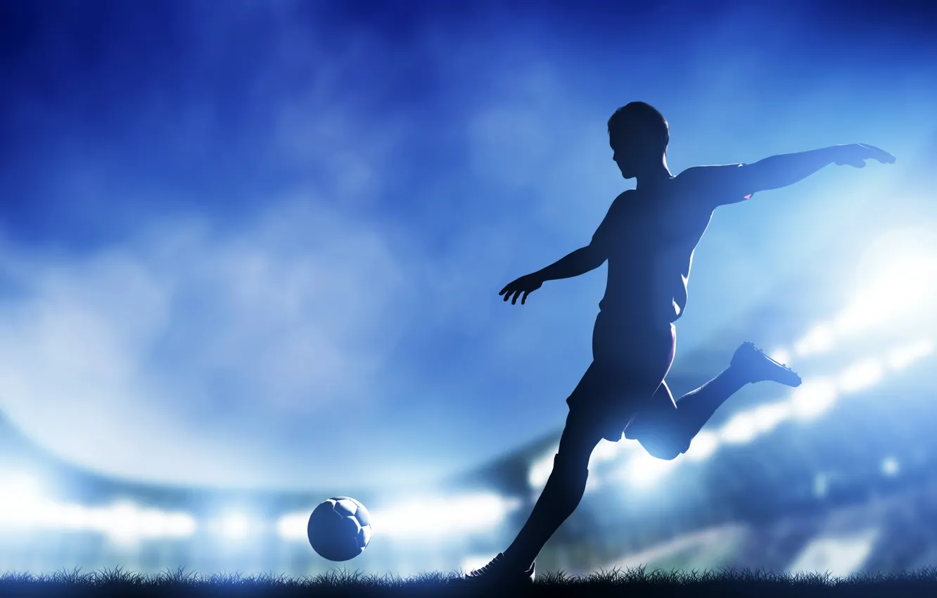 Photo wallpaper photo, football, sport, the ball, male
