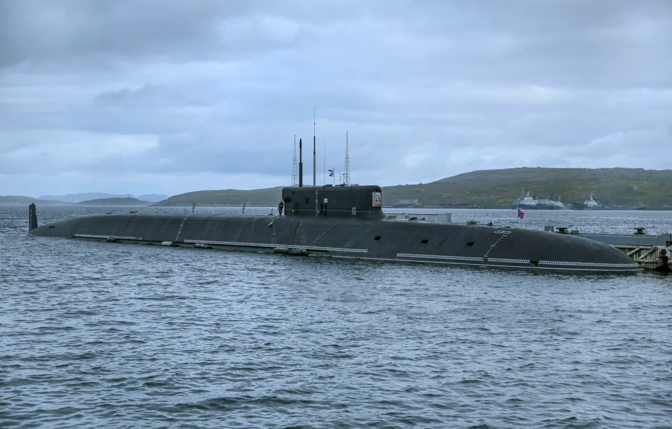 Photo wallpaper submarine, Prince Vladimir, Boreas A
