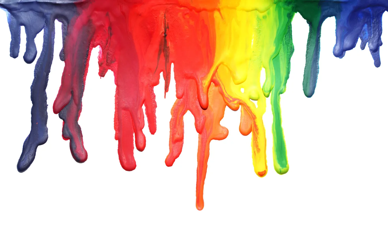 Photo wallpaper paint, colors, stains, paint, dripping, acrylic