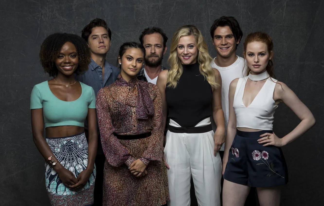 Photo wallpaper Riverdale, Veronica Lodge, Camila Mendes, Betty Cooper, Cole Sprouse, Lili Reinhart, Riverdale, Cheryl Blossom