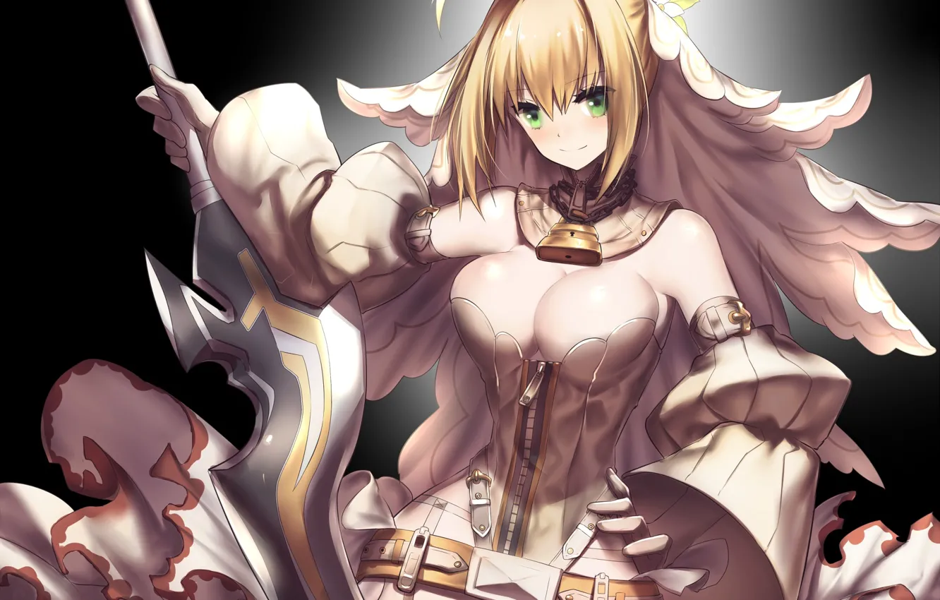 Photo wallpaper Girl, Weapons, Fate / Grand Order, The destiny of a great campaign
