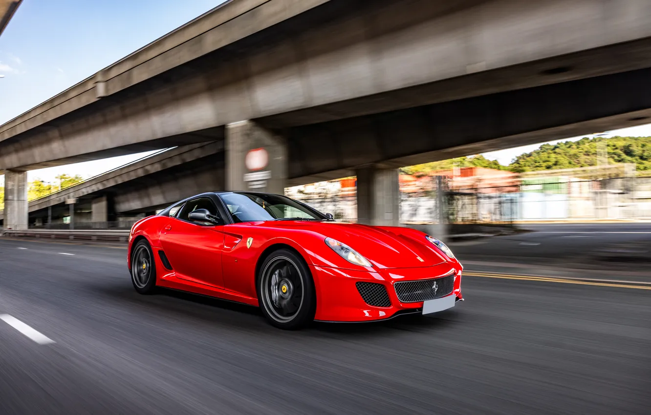 Photo wallpaper Ferrari, 599, Ferrari 599 GTO