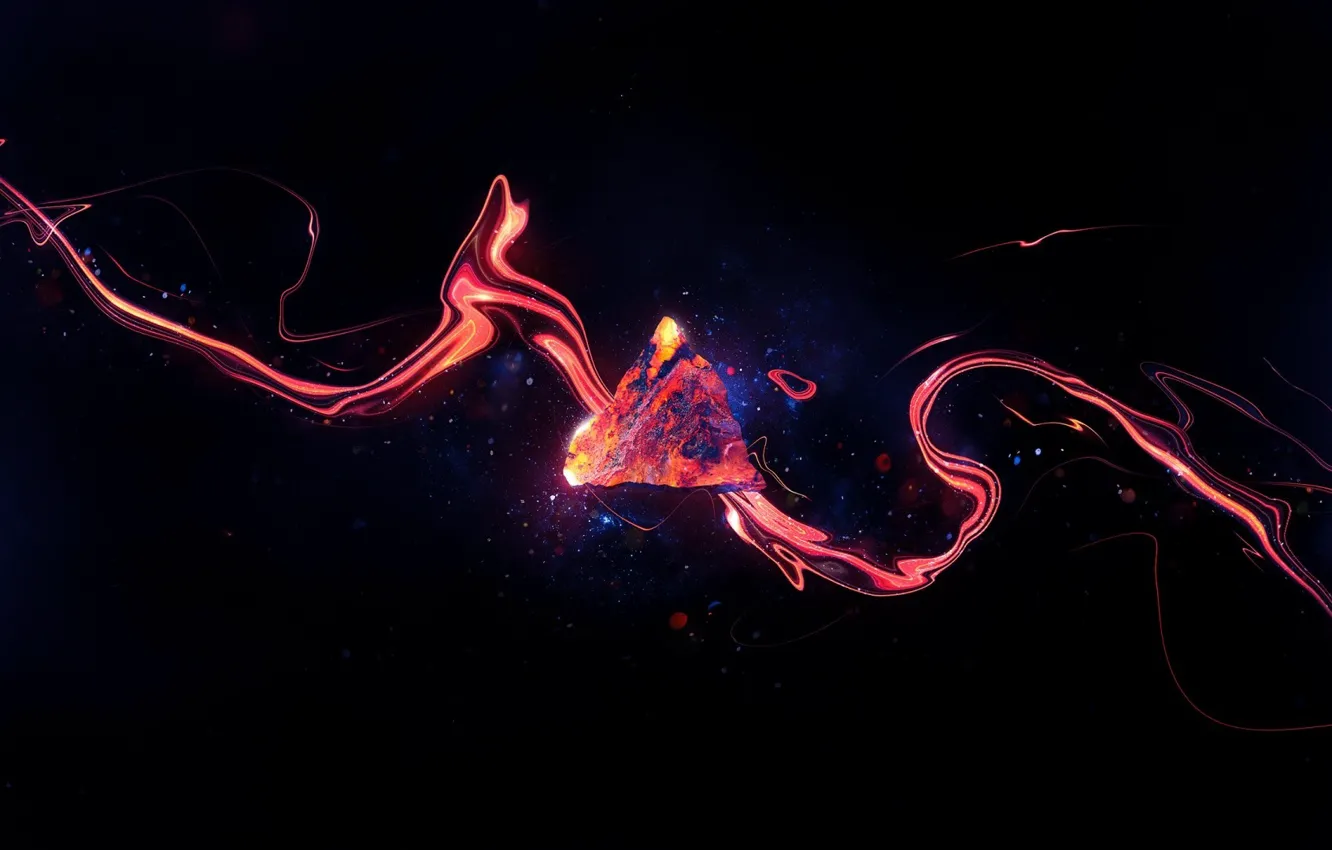 Photo wallpaper pink, sci-fi, astro