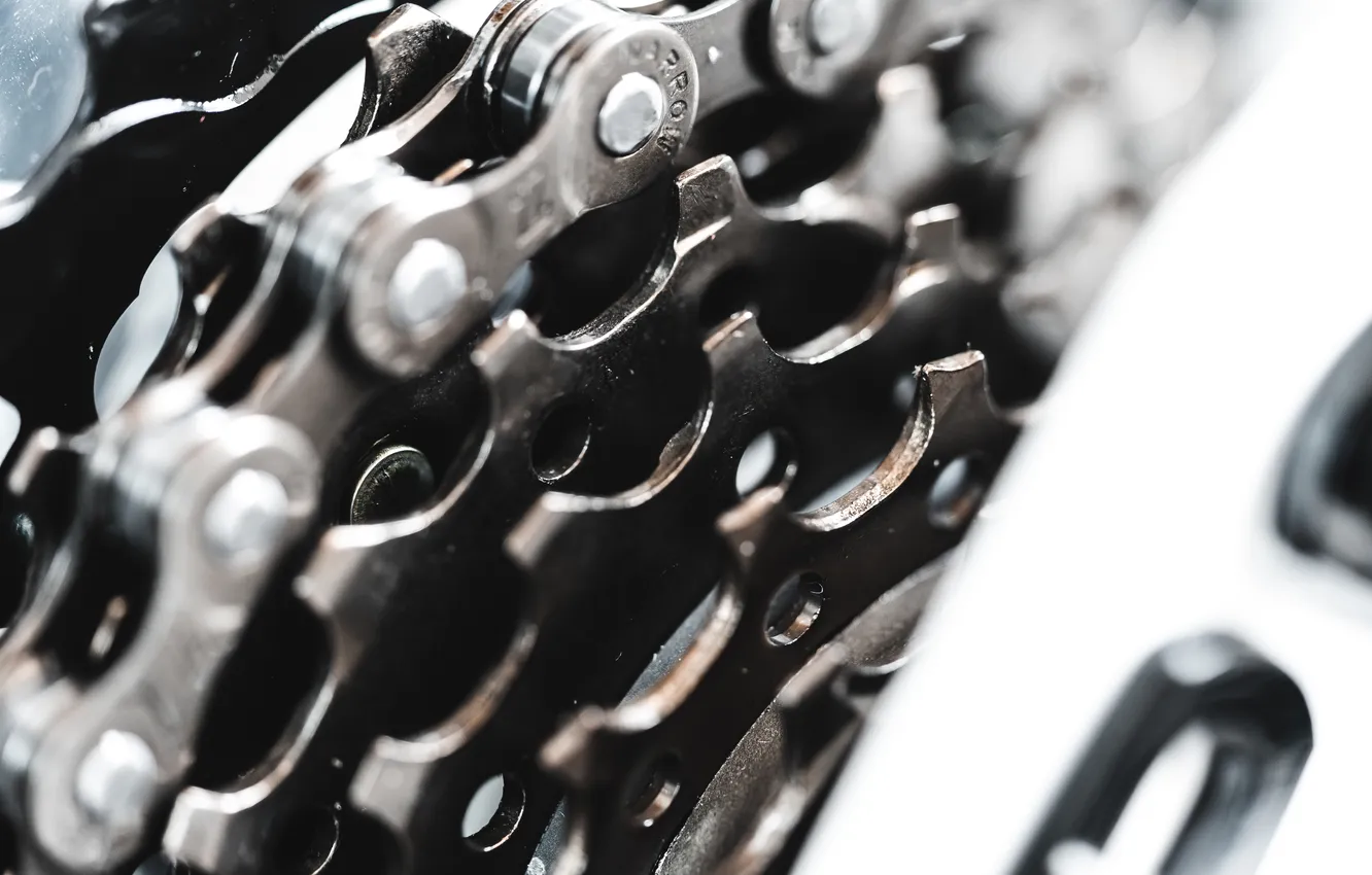 Photo wallpaper metal, bicycle, Gear