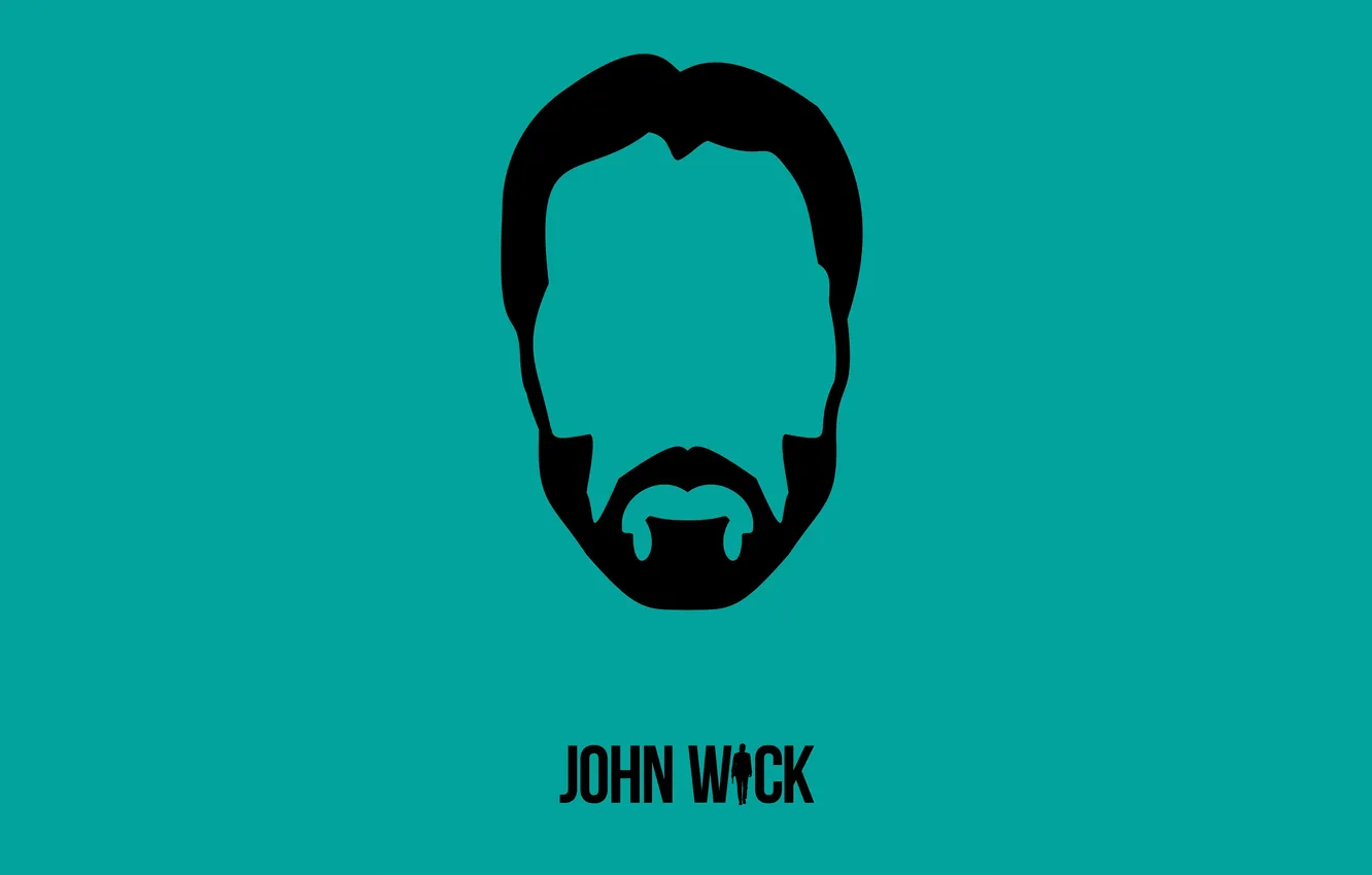 Photo wallpaper the film, minimalism, Keanu Reeves, film, Keanu Reeves, Minimalism, John Wick, John Wick