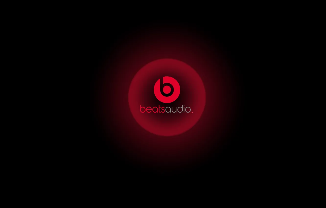 Photo wallpaper red, round, htc, beats, audio, dr dre, beatsaudio, by dr dre
