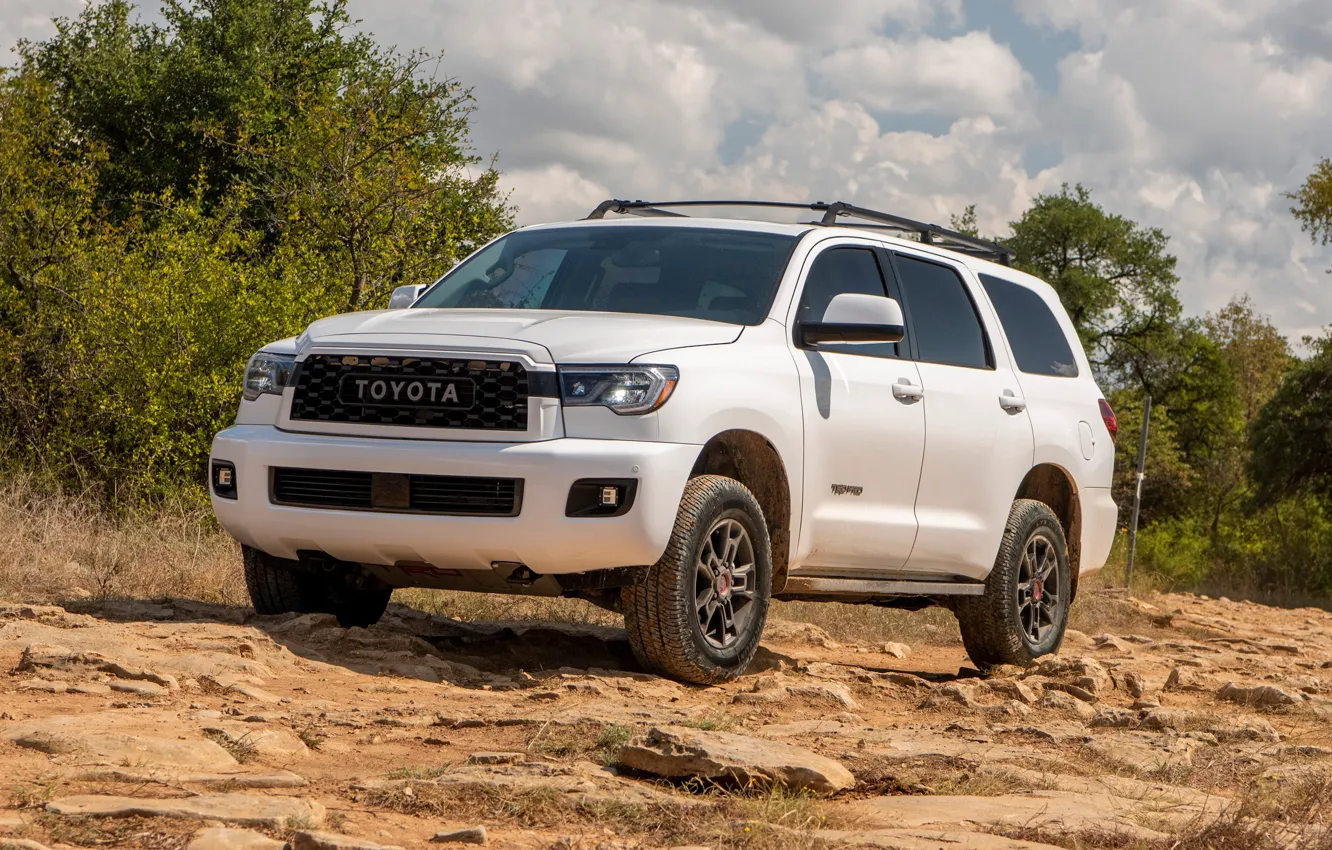 Photo wallpaper auto, photo, Toyota, SUV, TRD, Pro, Sequoia, 2020