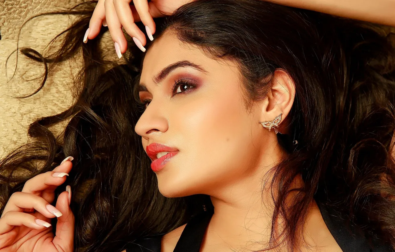 Photo wallpaper girl, actress, beauty, girl, eyes, smile, beautiful, model