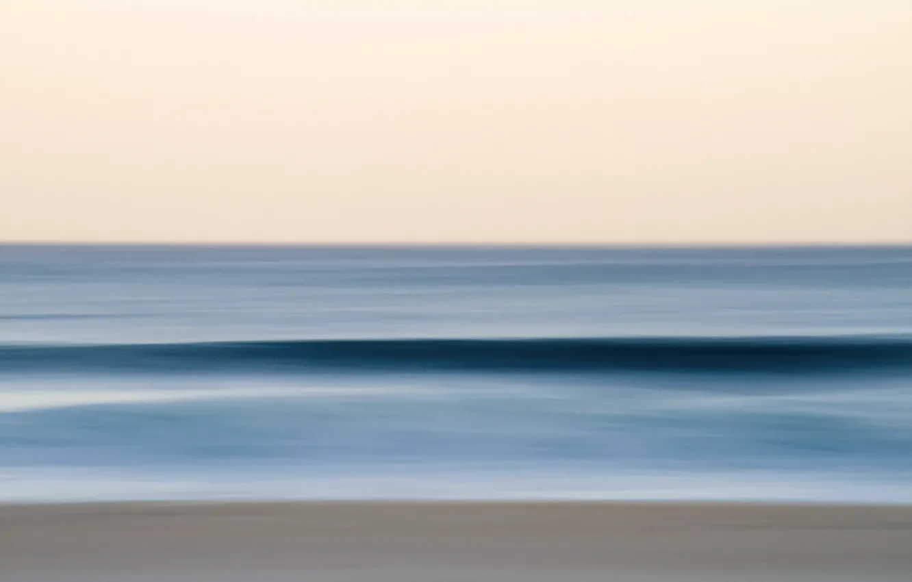 Photo wallpaper sea, the sky, shore